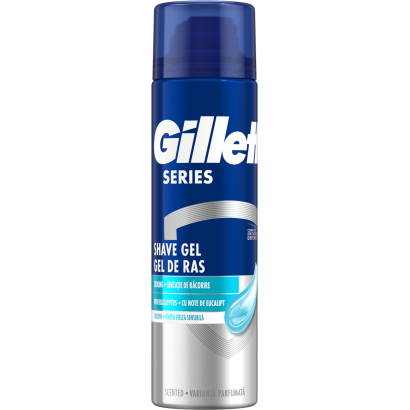 Gillette Series Hűsítő Borotvazselé Eukaliptusszal, 200ml
