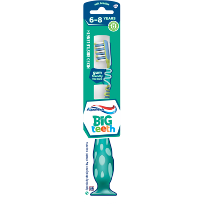 Aquafresh Big Teeth Soft fogkefe 6-8 éves korig