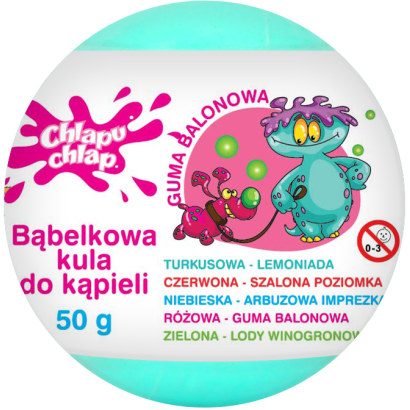 Chlapu Chlap habzó fürdőbomba vegyes illatokban 50g