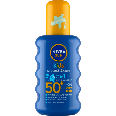 NIVEA SUN Kids Hidratáló Gyermek Napozó Spray FF50+ 200 ml