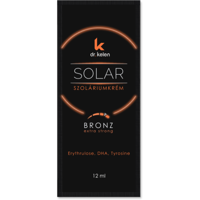 Dr. Kelen Sun Solar Bronz szoláriumkrém 12 ml