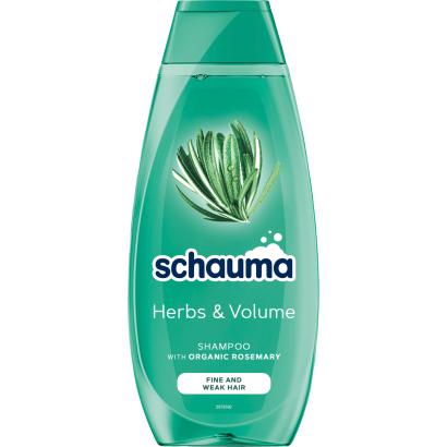 Schauma sampon Herbs & Volume vékonyszálú & gyenge hajra 400 ml