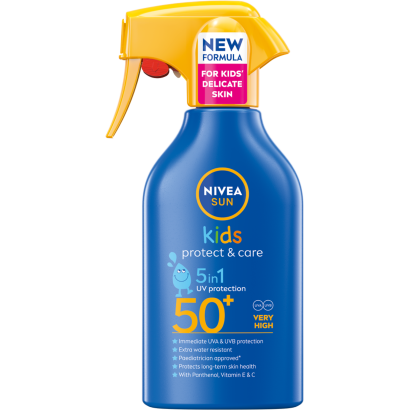 NIVEA SUN Kids hidratáló szórófejes gyermek naptej FF50+ 250ml