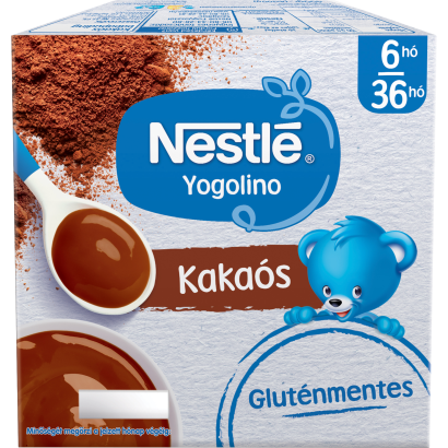 Nestlé Yogolino kakaós babapuding 6+ hó 4 x 100 g (400 g)