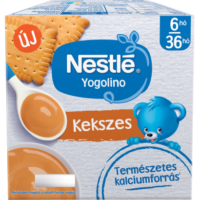 Nestlé Yogolino kekszes babapuding 6-36 hónapos korig 4 x 100 g (400 g)