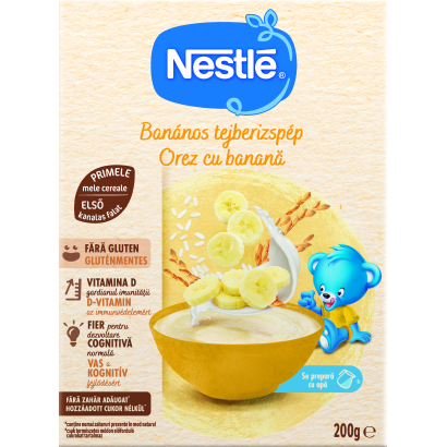 Nestlé banános tejberizspép 6 hónapos kortól 200 g