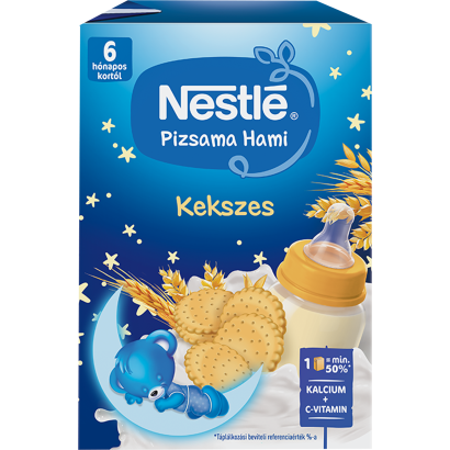 Nestlé Pizsama Hami UHT kekszes folyékony gabonás bébiétel 6 hónapos kortól 2 x 200 ml (400 ml)