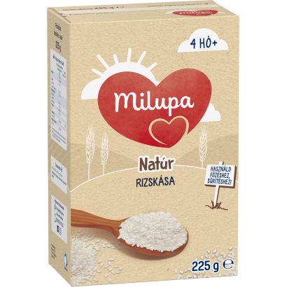 Milupa Natúr rizskása 4 hó+ 225 g