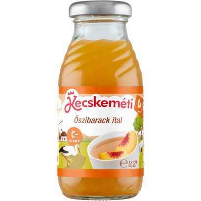 Kecskeméti őszibarack ital 4 hónapos kortól 0,2 l