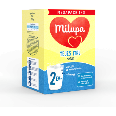 Milupa natúr tejes ital 2 év+ 2 x 500 g (1000 g)
