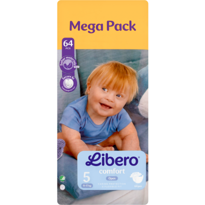 Libero Comfort Mega Pack pelenka, méret: 5, 11-17 kg, 64 db