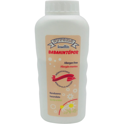 Syrene babahintőpor kamillás 300 g
