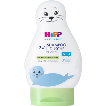 HiPP Babysanft sampon és tusfürdő 200 ml