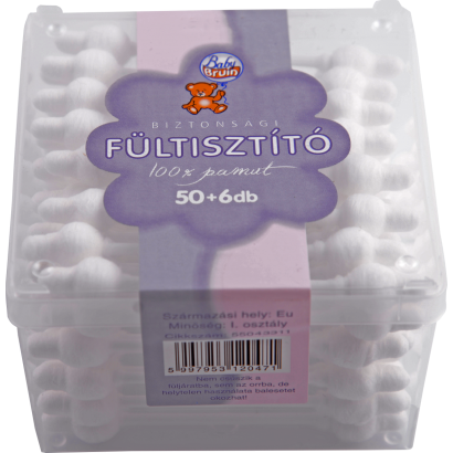 Baby Bruin Fültisztító pálcika 56 db
