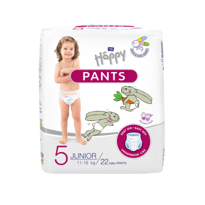 Bella Baby Happy Pants bugyipelenka Junior 22 db