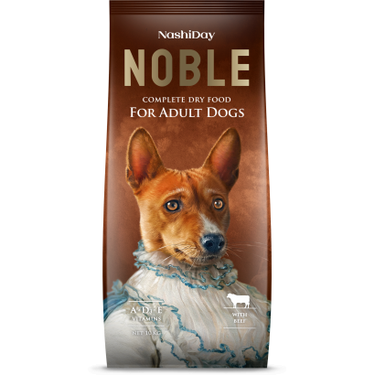 NashiDay Noble teljes értékű száraz állateledel felnőtt kutyák számára marhával 10 kg