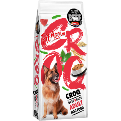 FitActive CROQ Premium 15kg Beef&Rice
