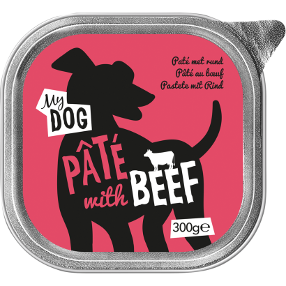 My Dog teljes értékű állateledel felnőtt kutyáknak marhahúsos pástétom 300 g