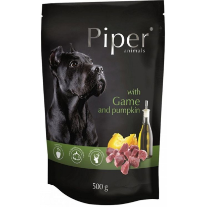 Piper Nedves kutyatáp, vadhús és tök, 500 g