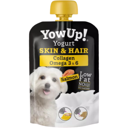 YowUp Skin and Hair szőr-bőr ápoló prebiotikus joghurt kutyáknak 115g