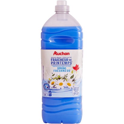 Auchan Kedvenc Öblítőszer Soft&Fresh Tavaszi szél 2 l 80 mosás
