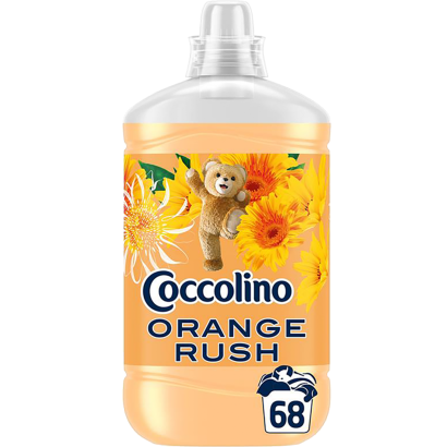 Coccolino Fresh & Soft Orange Rush öblítőkoncentrátum 68 mosás 1700 ml