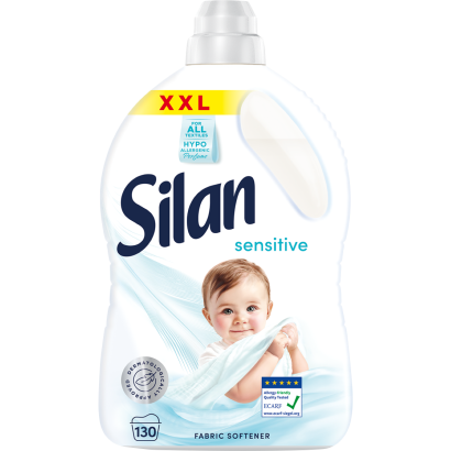 Silan Sensitive öblítő 130 mosás 2860 ml