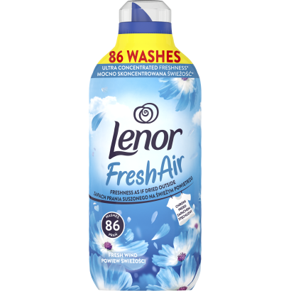 Lenor Fresh Air Öblítő 86 Mosáshoz, Fresh Wind
