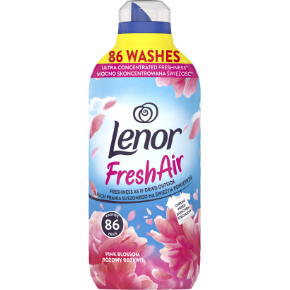 Lenor Fresh Air Öblítő 86 Mosáshoz, Pink Blossom
