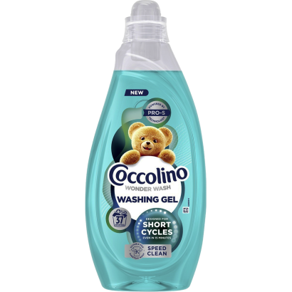 Coccolino Wonder Wash Speed Clean folyékony mosószer 37 mosás 1480 ml