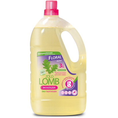 Zöldlomb Floral folyékony mosószer 3 l