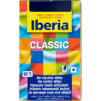 Iberia Classic sötétkék textilfesték 2 x 12,5 g