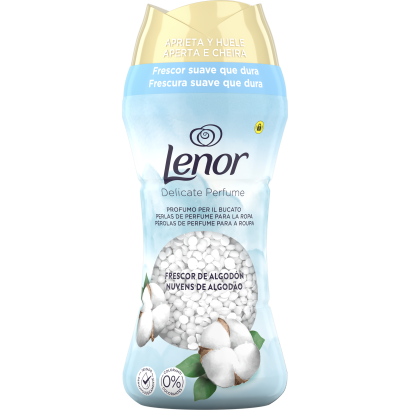 Lenor Parfümgyöngyök Mosáshoz 195 g, Cotton Fresh