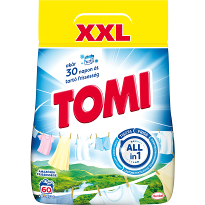 Tomi Amazonia Freshness mosópor 60 mosás 3 kg
