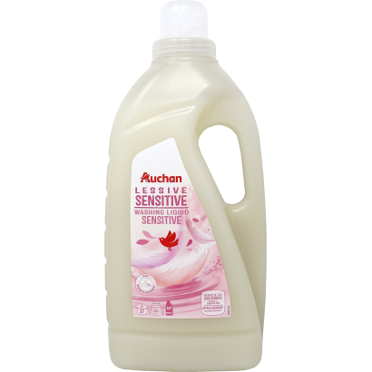 Auchan Kedvenc folyékony sensitive mosószer 37 mosáshoz 2 l