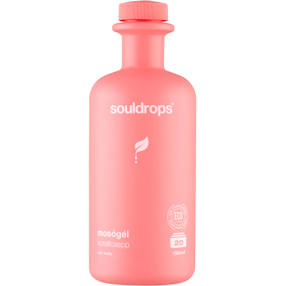 Souldrops Korallcsepp mosógél színes ruhákhoz 20 mosás 1300 ml
