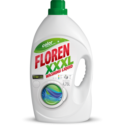 XXXL Floren Folyékony mosószer Color 4,75L/70M