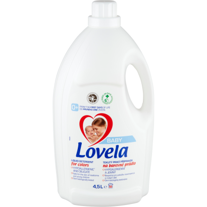 Lovela Baby folyékony mosószer színes ruhákhoz 50 mosás 4,5 l