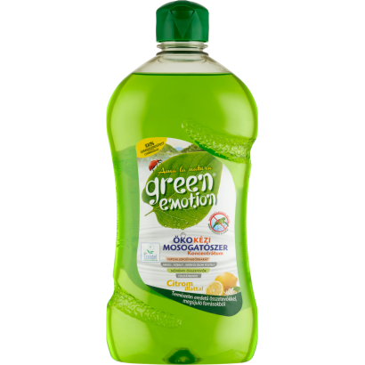 Green emotion öko kézi mosogatószer koncentrátum citrom illattal 500 ml