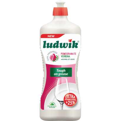 LUDWIK mosogatószer gránátalma-verbéna 900 g