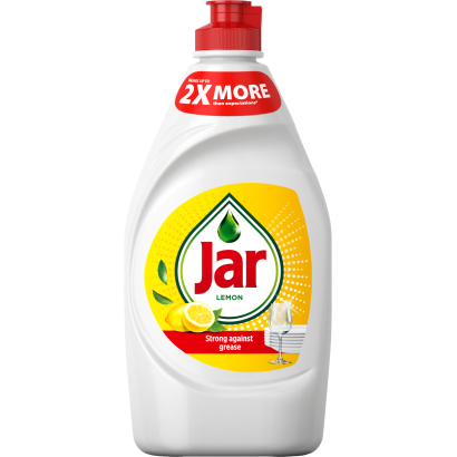 Jar Lemon Folyékony Mosogatószer. Zsíroldó Áztatás Nélkül Eltávolítja A Zsíros Szennyeződéseket450ML