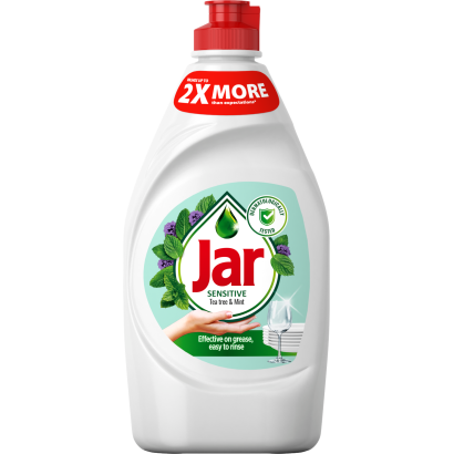 Jar Sensitive Teatree & Mint Mosogatószer, 450 ml