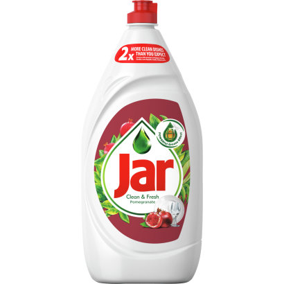Jar Clean & Fresh Pomegranate&Honeysuckle Folyékony Mosogatószer Csillogóan Tiszta Edényekért,1350ml