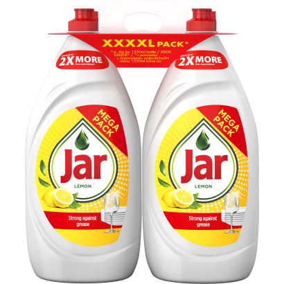 Jar Original Lemon Zöld Mosogatószer LiftAction Tisztítóhatással Felejtse El A Zsírfoltokat 2.7 L