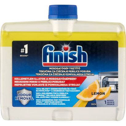 Finish mosogatógép tisztító citrom illattal 250 ml