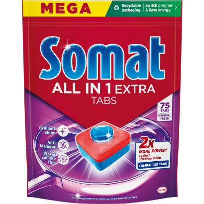 Somat All in One Extra mosogatógép tabletta 75 db