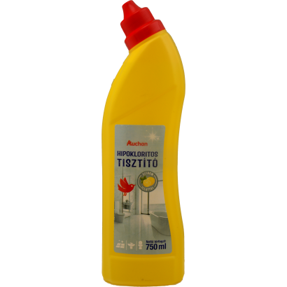 Auchan Kedvenc Hipokloritos tisztítószer citrom illattal 750 ml