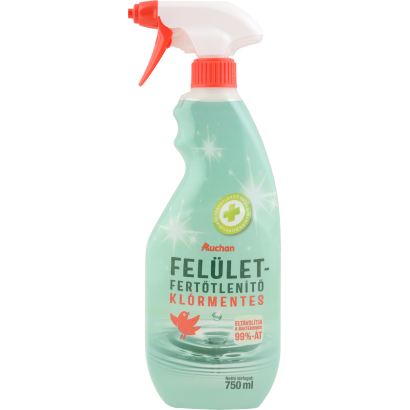 Auchan Kedvenc klórmentes felület fertőtlenítő 750 ml