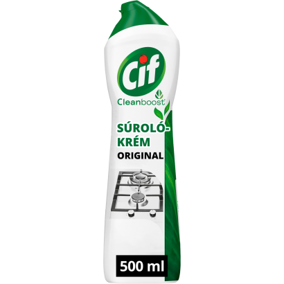 Cif Cleanboost Cream Original súrolókrém 500 ml