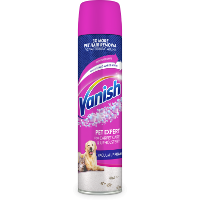 Vanish 3 in 1 Action szőnyeg és kárpit tisztító hab 600 ml